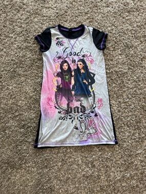 Disney Descendants Nightgown - Good Is The New Bad -Purple & Pink